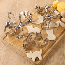Charger l&#39;image dans la galerie, 9pcs Kitty Cookie Cutter Set-Furbaby Friends Gifts