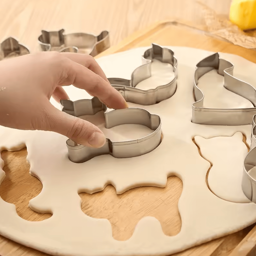 9pcs Kitty Cookie Cutter Set-Furbaby Friends Gifts