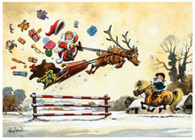 Load image into Gallery viewer, Thelwell&#39;s 2023 Pony Christmas Cards (Multi Pack)-Furbaby Friends Gifts