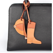 Laden Sie das Bild in den Galerie-Viewer, Equestrian Boot &amp; Handbag Leather Tassels-Furbaby Friends Gifts