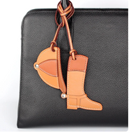 Equestrian Boot & Handbag Leather Tassels-Furbaby Friends Gifts