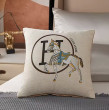 Carica l'immagine nel visualizzatore di Gallery, Equestrian Print Super-Soft Cushion Covers