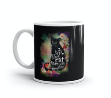 Carica l&#39;immagine nel visualizzatore di Gallery, A Little Black Cat...Ceramic Mug-Furbaby Friends Gifts