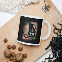 Cargar imagen en el visor de la galería, A Little Black Cat...Ceramic Mug-Furbaby Friends Gifts
