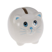 Cargar imagen en el visor de la galería, Adorable Ceramic Cat &#39;Piggy&#39; Bank-Furbaby Friends Gifts