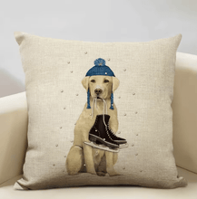 Carica l'immagine nel visualizzatore di Gallery, Adorable Festive Cushion Covers-Furbaby Friends Gifts
