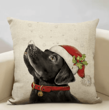 Carica l'immagine nel visualizzatore di Gallery, Adorable Festive Cushion Covers-Furbaby Friends Gifts