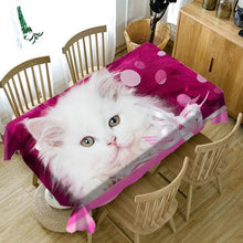 Charger l&#39;image dans la galerie, Adorable Kitty Tablecloths-Furbaby Friends Gifts