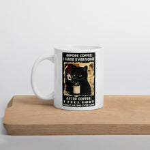 Laden Sie das Bild in den Galerie-Viewer, &#39;And After Coffee...&#39; Ceramic Mug-Furbaby Friends Gifts