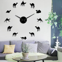 Afbeelding in Gallery-weergave laden, Arabian Nights Camel Clock-Furbaby Friends Gifts