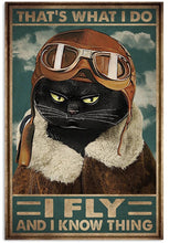 Afbeelding in Gallery-weergave laden, Aviator Kitty Plaques-Furbaby Friends Gifts