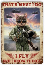 Load image into Gallery viewer, Aviator Kitty Plaques-Furbaby Friends Gifts