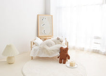 Cargar imagen en el visor de la galería, Beautiful Hand Carved Wooden Cat Bed-Furbaby Friends Gifts