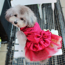 Carica l&#39;immagine nel visualizzatore di Gallery, Beautiful Satin Pet Party Dress-Furbaby Friends Gifts