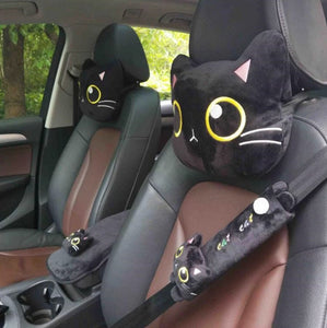 Black Cat Car Accessories-Furbaby Friends Gifts