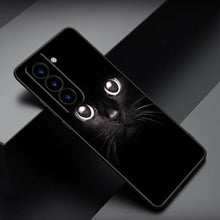 Load image into Gallery viewer, Black Cat Eyes iPhone Case-Furbaby Friends Gifts