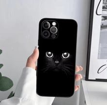 Charger l'image dans la galerie, Black Cat Eyes iPhone Case-Furbaby Friends Gifts