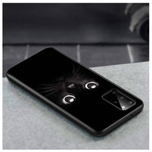 Carregar imagem no visualizador da galeria, Black Cat Eyes Samsung Phone Case-Furbaby Friends Gifts