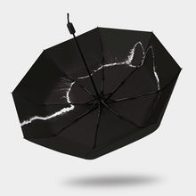 Load image into Gallery viewer, Black Cat UV/Rain Umbrella-Furbaby Friends Gifts