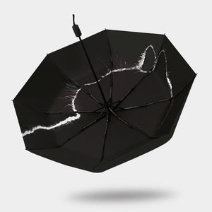 Black Cat UV/Rain Umbrella-Furbaby Friends Gifts