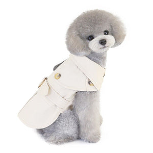 British Style Trench Coat for Dogs-Furbaby Friends Gifts
