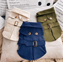 Load image into Gallery viewer, British Style Trench Coat for Dogs-Furbaby Friends Gifts