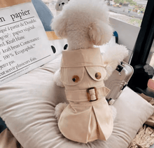 Load image into Gallery viewer, British Style Trench Coat for Dogs-Furbaby Friends Gifts