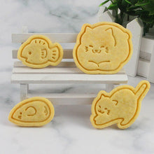 Charger l&#39;image dans la galerie, Cartoon Cat Cookie Cutters-Furbaby Friends Gifts
