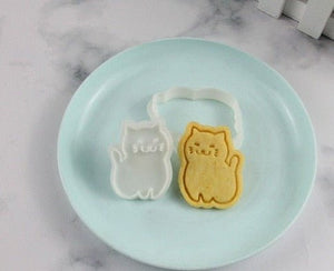 Cartoon Cat Cookie Cutters-Furbaby Friends Gifts