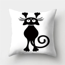 Charger l&#39;image dans la galerie, Cartoon Cat Cushion Covers-Furbaby Friends Gifts