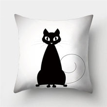 Carica l&#39;immagine nel visualizzatore di Gallery, Cartoon Cat Cushion Covers-Furbaby Friends Gifts