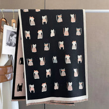 Charger l&#39;image dans la galerie, Cashmere Cat Print Pashminas-Furbaby Friends Gifts