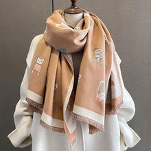 Charger l&#39;image dans la galerie, Cashmere Cat Print Pashminas-Furbaby Friends Gifts