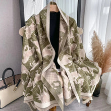 Load image into Gallery viewer, Cashmere-Soft Horse Pattern Pashmina Style Scarf/ Shawl-Furbaby Friends Gifts