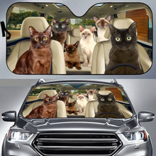 Carica l&#39;immagine nel visualizzatore di Gallery, Cat &amp; Dog Car Windscreen Sun Visors-Furbaby Friends Gifts