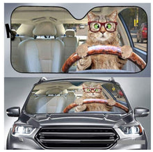 Afbeelding in Gallery-weergave laden, Cat &amp; Dog Car Windscreen Sun Visors-Furbaby Friends Gifts