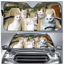 Carregar imagem no visualizador da galeria, Cat &amp; Dog Car Windscreen Sun Visors-Furbaby Friends Gifts