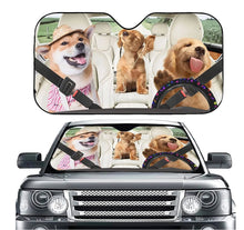 Load image into Gallery viewer, Cat &amp; Dog Car Windscreen Sun Visors-Furbaby Friends Gifts