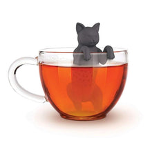 Cargar imagen en el visor de la galería, Cat-in-the-Cup Tea Strainer-Furbaby Friends Gifts