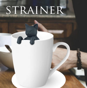 Cat-in-the-Cup Tea Strainer-Furbaby Friends Gifts