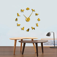 Afbeelding in Gallery-weergave laden, Cats &amp; Dogs Wall Clock-Furbaby Friends Gifts