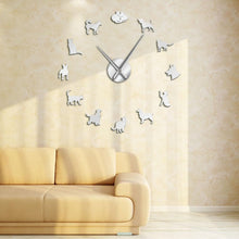 Carregar imagem no visualizador da galeria, Cats &amp; Dogs Wall Clock-Furbaby Friends Gifts