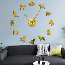 Carica l&#39;immagine nel visualizzatore di Gallery, Cats &amp; Dogs Wall Clock-Furbaby Friends Gifts