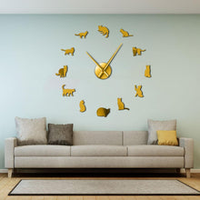 Cargar imagen en el visor de la galería, Cats &amp; Kittens Wall Clock-Furbaby Friends Gifts