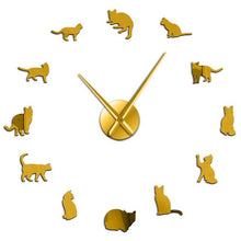 Laden Sie das Bild in den Galerie-Viewer, Cats &amp; Kittens Wall Clock-Furbaby Friends Gifts