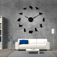 Cats & Kittens Wall Clock-Furbaby Friends Gifts