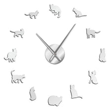 Load image into Gallery viewer, Cats &amp; Kittens Wall Clock-Furbaby Friends Gifts
