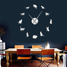 Cargar imagen en el visor de la galería, Cats &amp; Kittens Wall Clock-Furbaby Friends Gifts