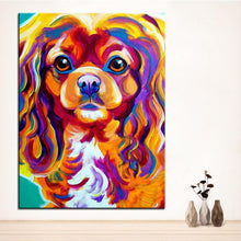 Charger l&#39;image dans la galerie, Cavalier King Charles Canvas Oil Print-Furbaby Friends Gifts
