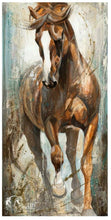 Cargar imagen en el visor de la galería, Chestnut Stallion Canvas Oil Print-Furbaby Friends Gifts